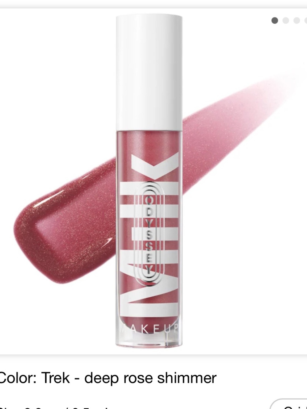 Milk makeup odyssey lip oil gloss in trek